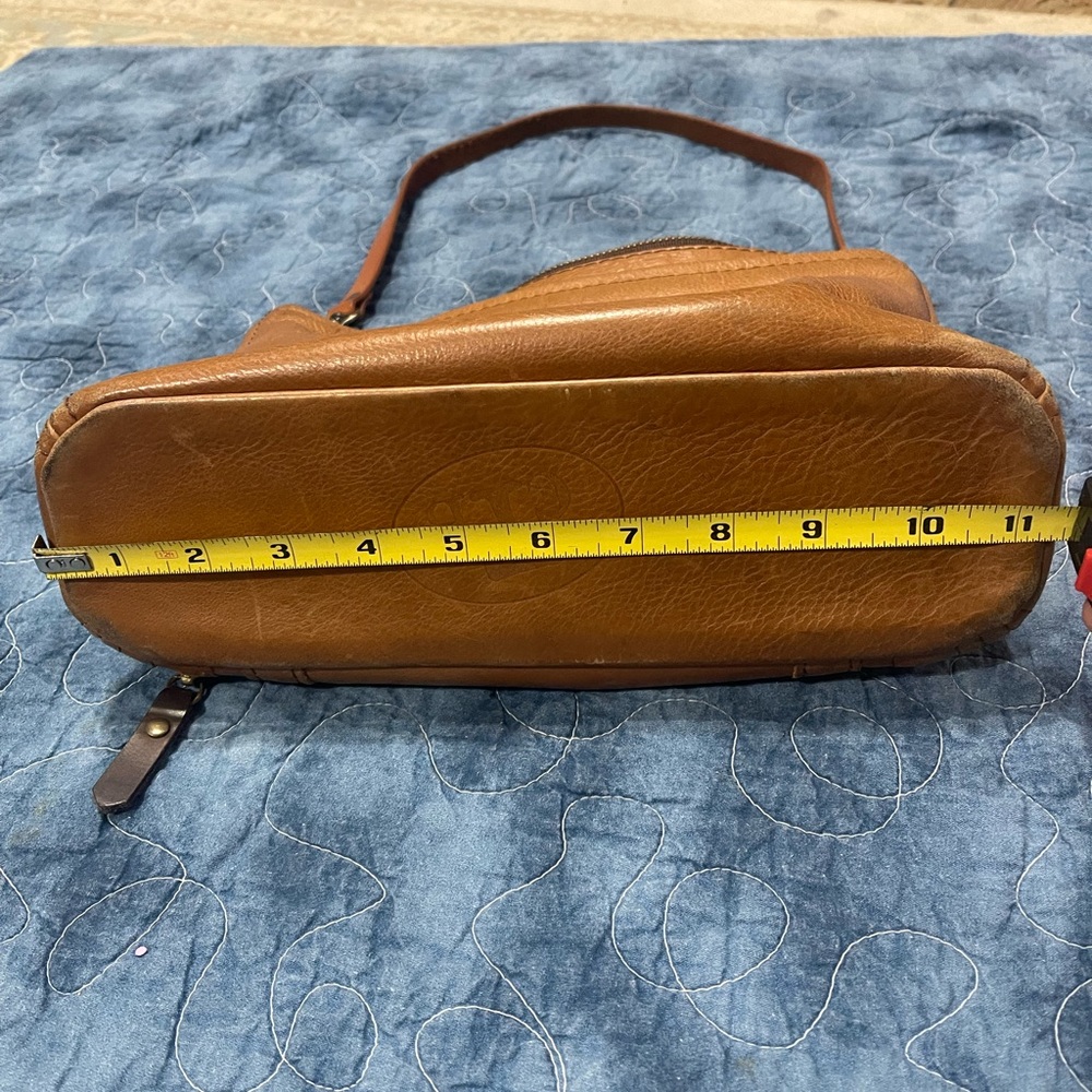 Texas Carpet Bagger Leather Concealed Carry Shoulder Bag - Picture 3 of 7